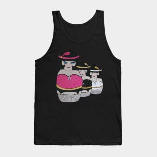 Pink, Black & White! Tank Top